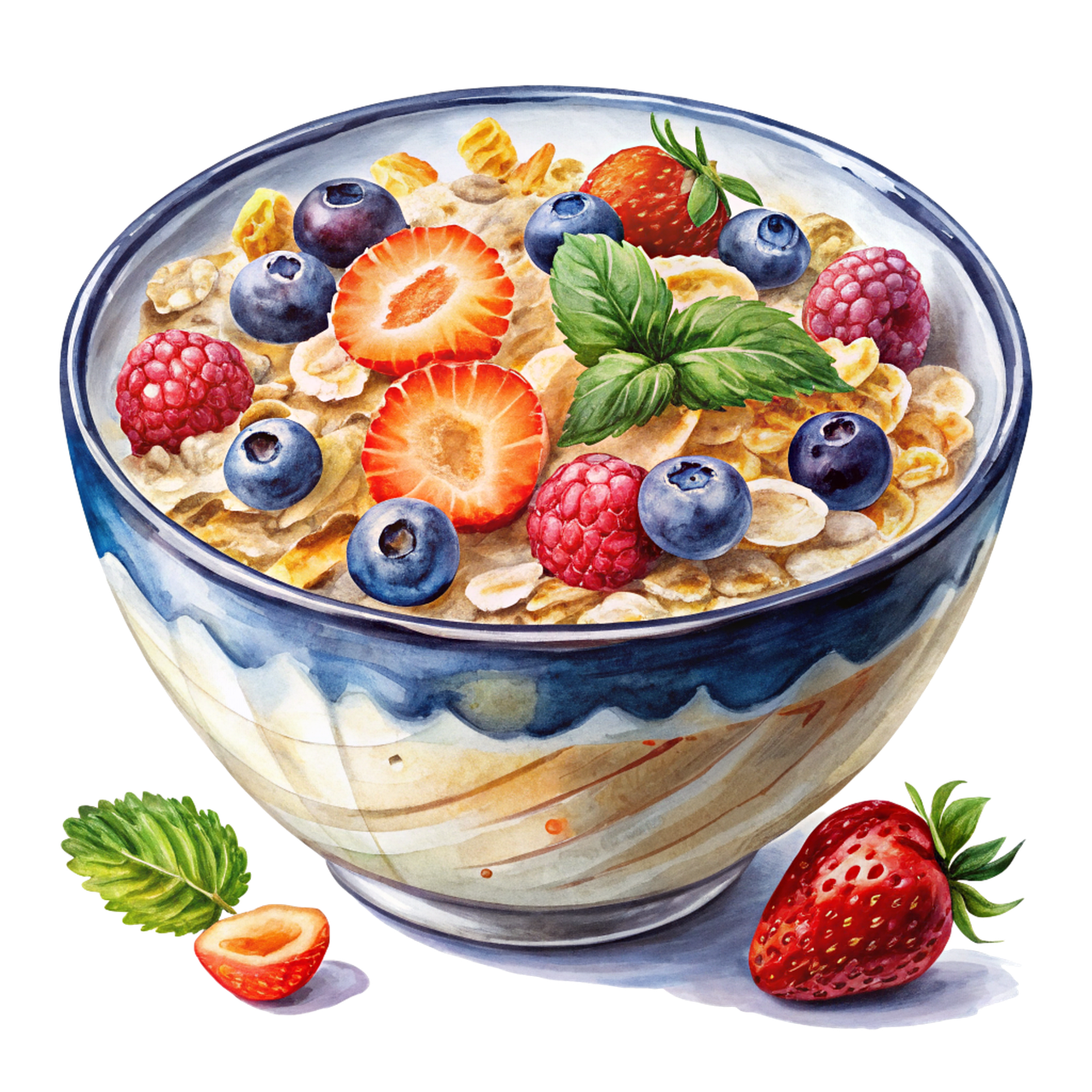 hausgemachtes müsli – ein gesundes und leckeres frühstück mit natürlichen zutaten, das sie einfach zu hause zubereiten können.